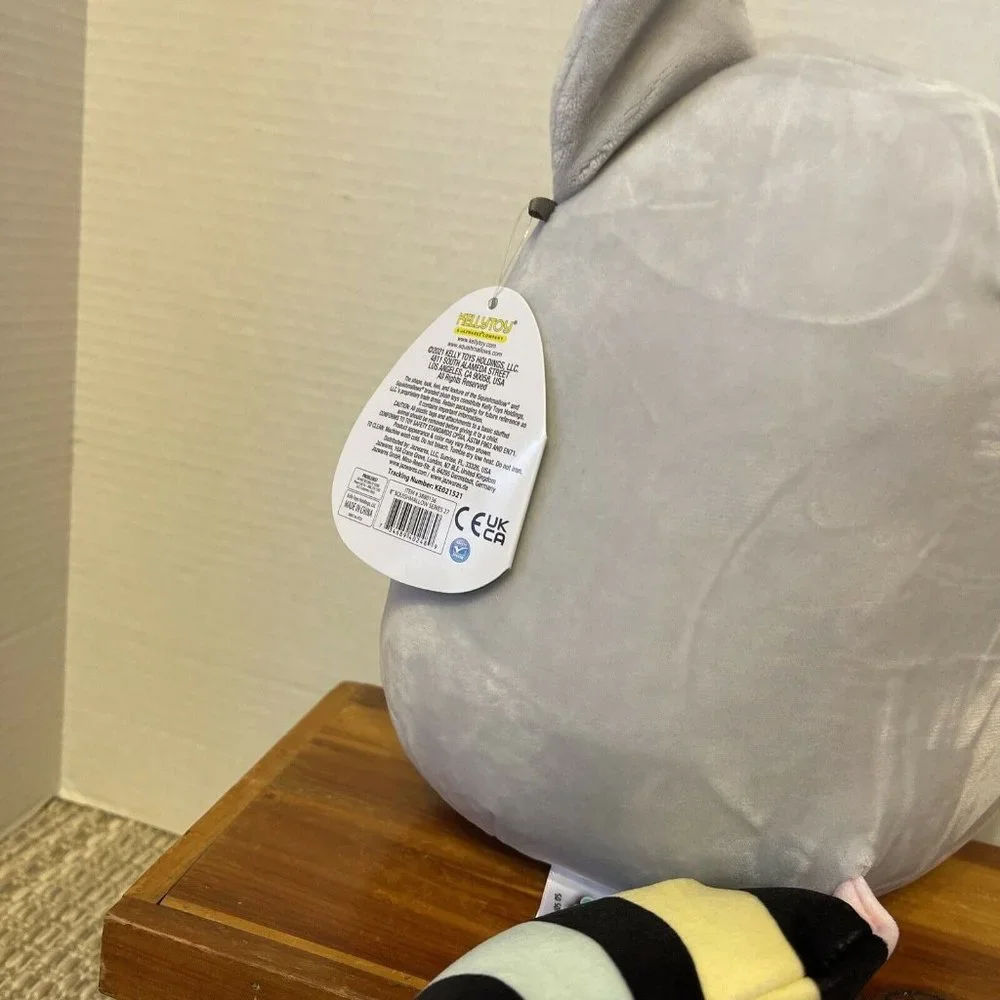 Squishmallow‎ 8 Inch Max the Raccoon, New, Non-Smoking Household, Tags Attached